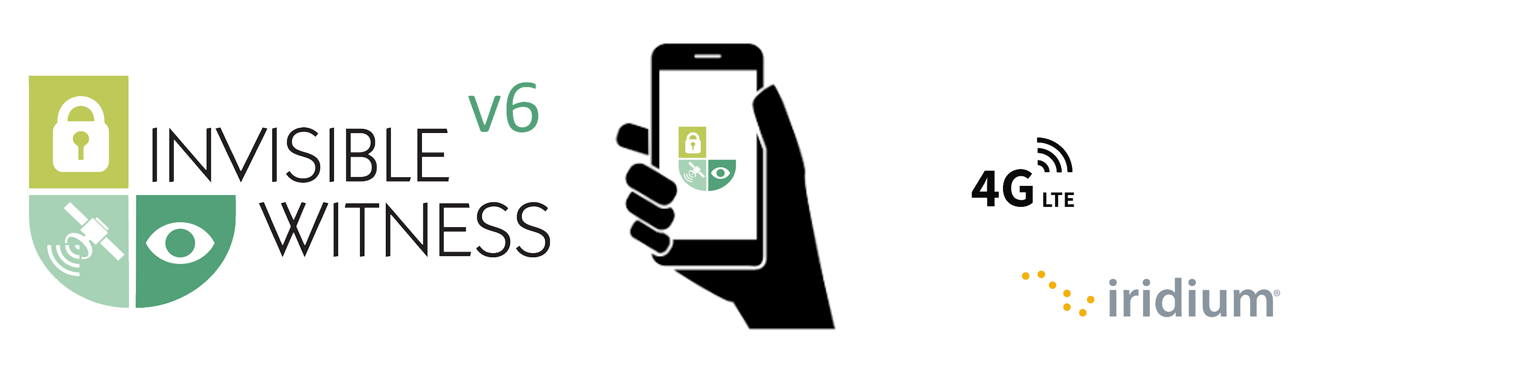 Invisible Witness v6 — 4G LTE and Iridium satellite connectivity, controlled from your phone